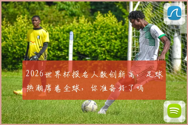 2026世界杯报名人数创新高，足球热潮席卷全球，你准备好了吗